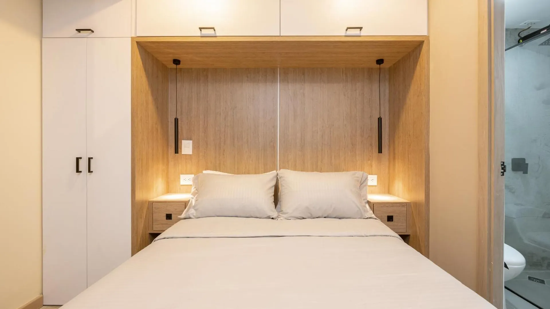 Apartmán Aparta Estudio En El Poblado - Ac Y Wi Fi Medellín